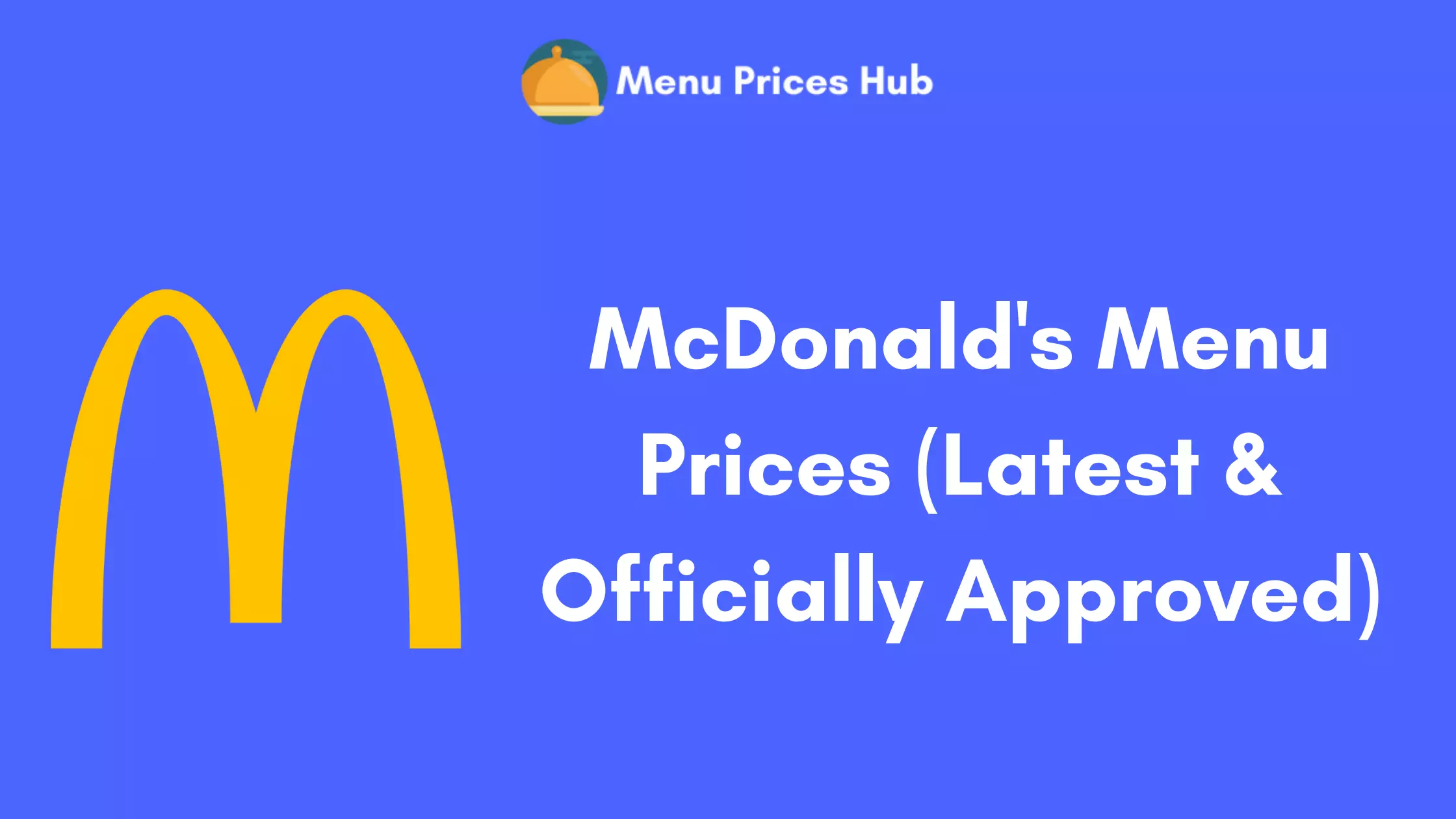 McDonald's Menu Prices