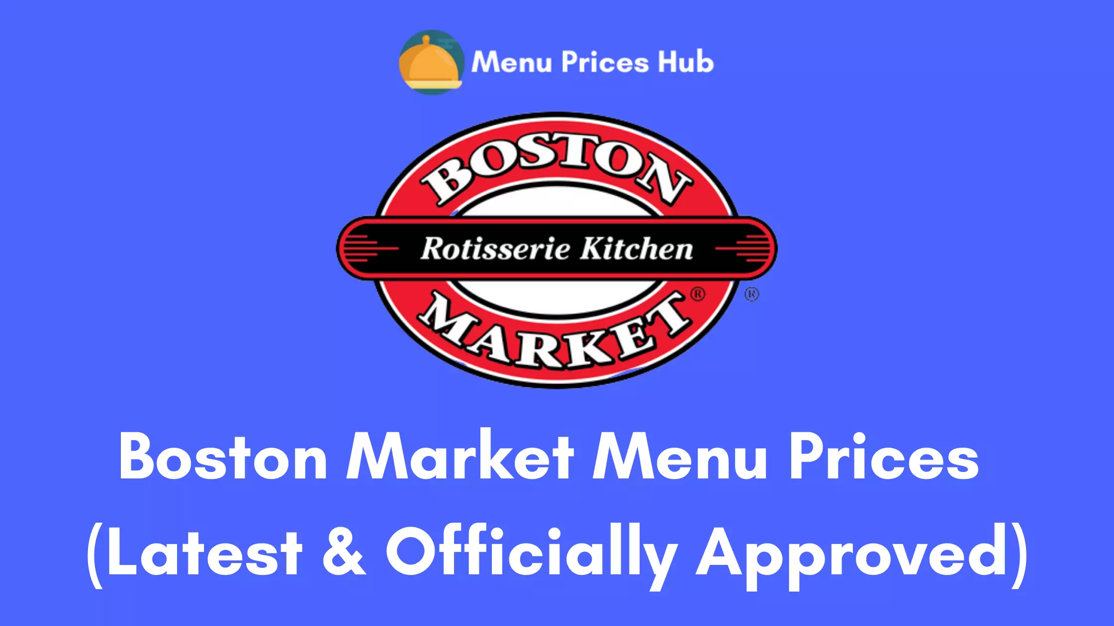Boston Market Menu Prices