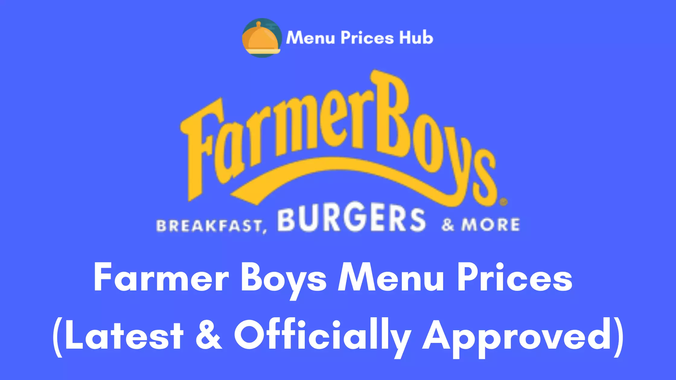 Farmer Boys Menu Prices