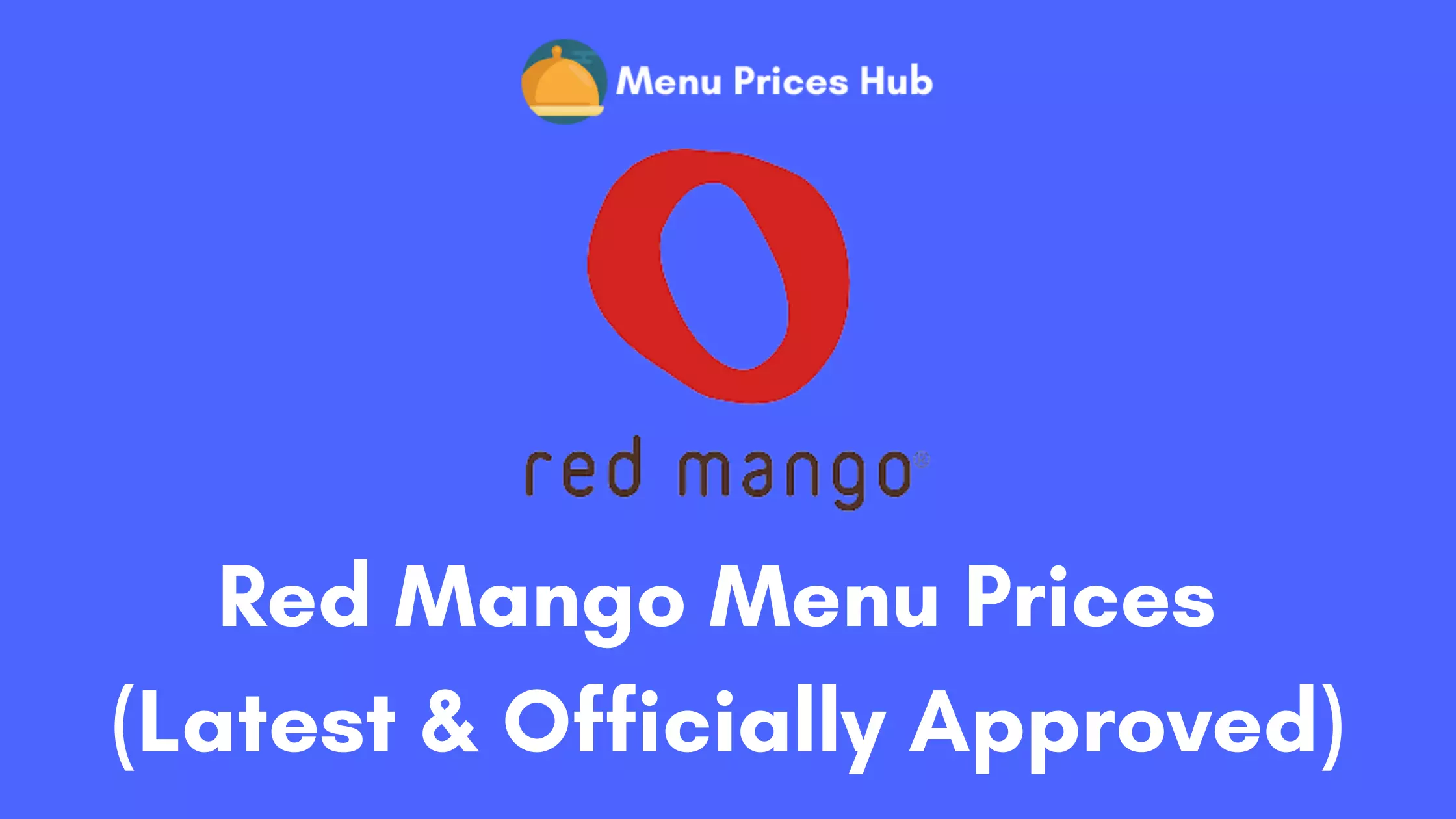 Red Mango Menu Prices