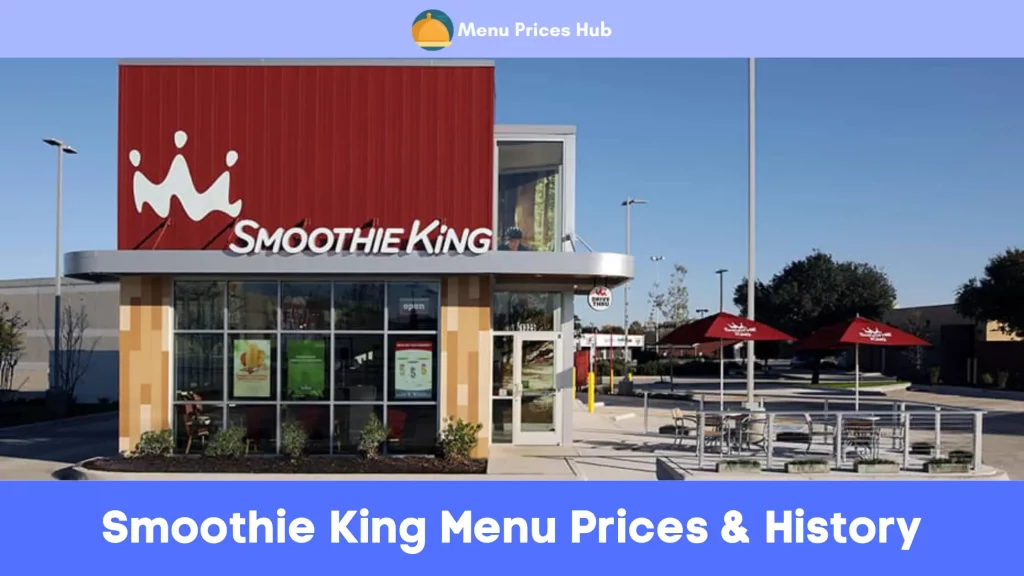Smoothie King Menu Prices History