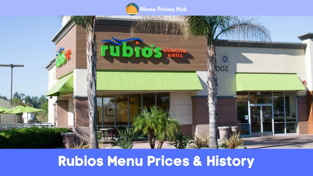 Rubios Menu Prices History