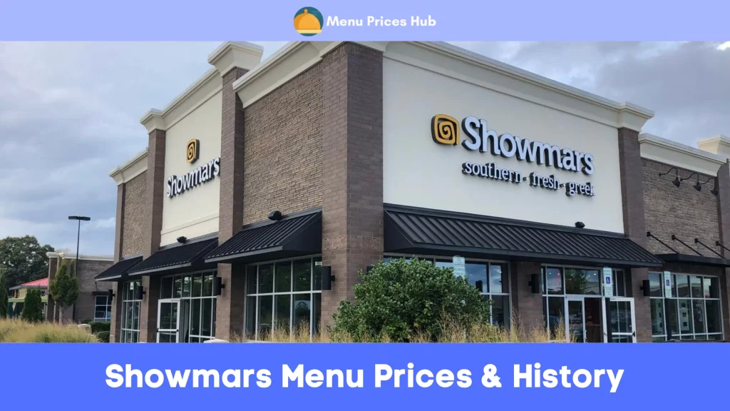 Showmars Menu Prices History