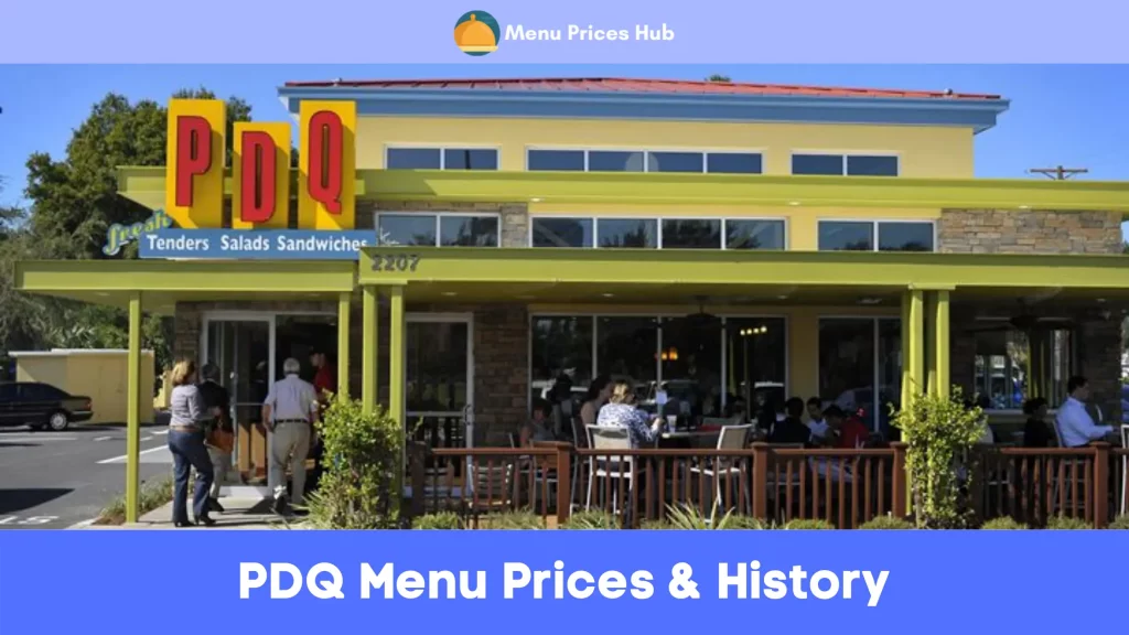 PDQ Menu Prices History