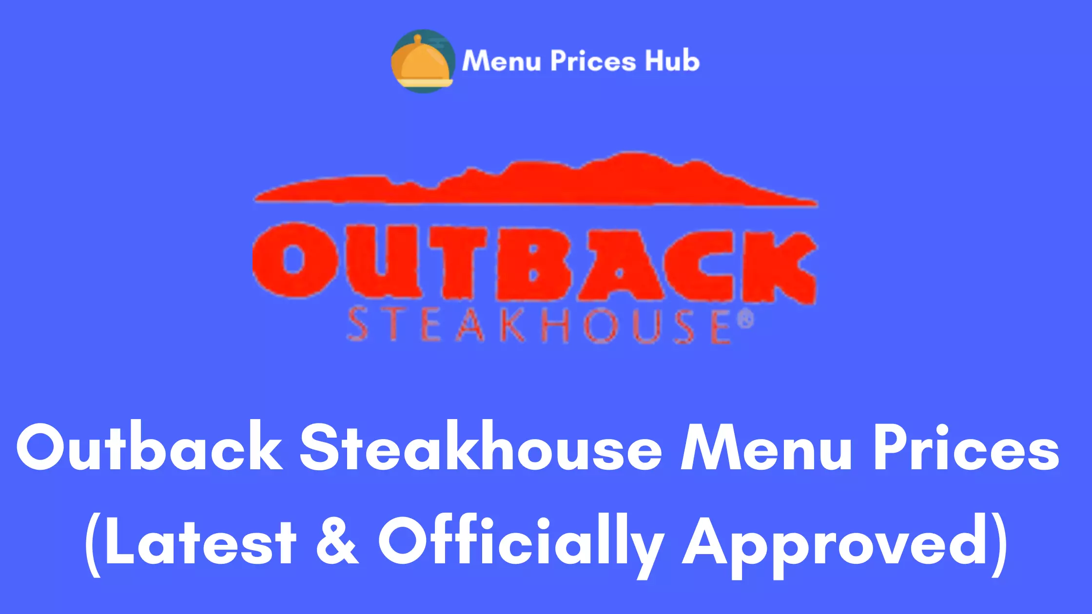 Outback Steakhouse Menu Prices