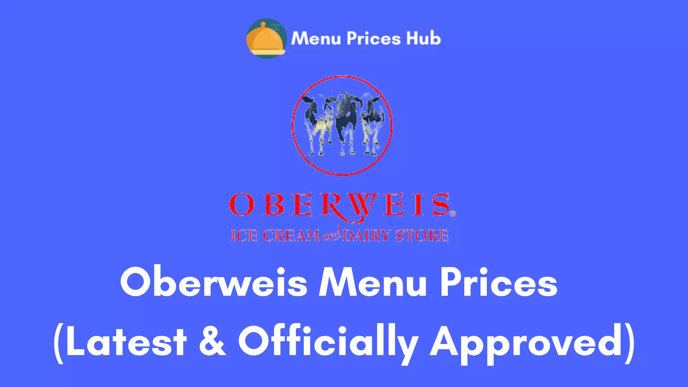 Oberweis Menu Prices