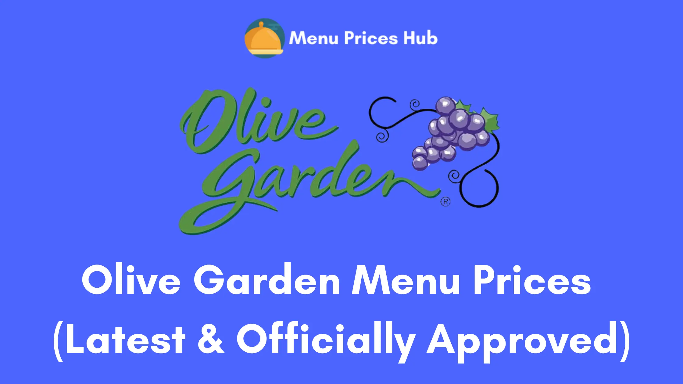 Olive Garden Menu Prices