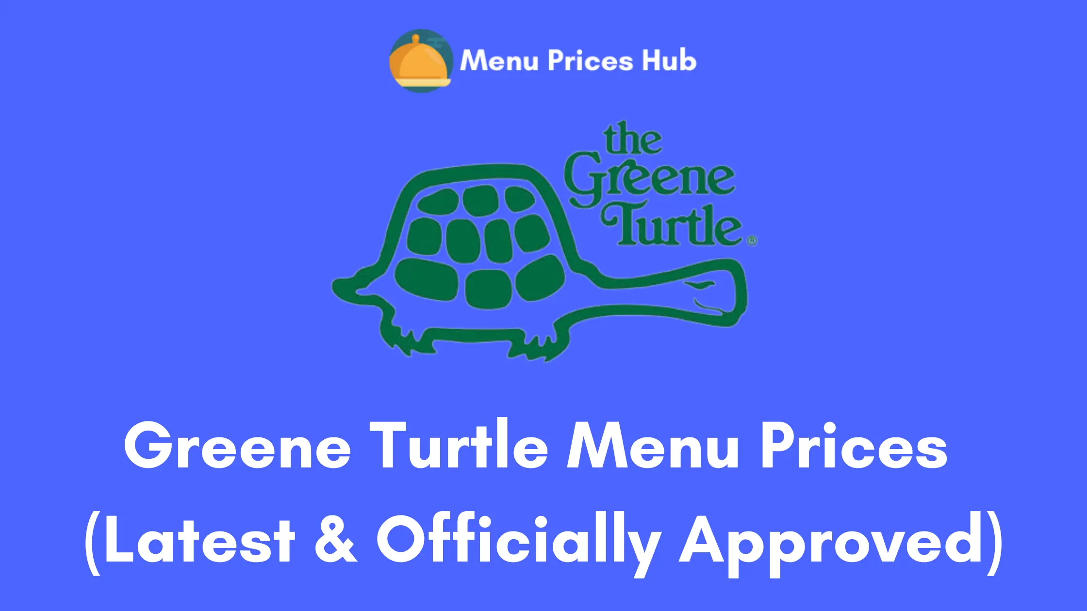 Greene Turtle Menu Prices