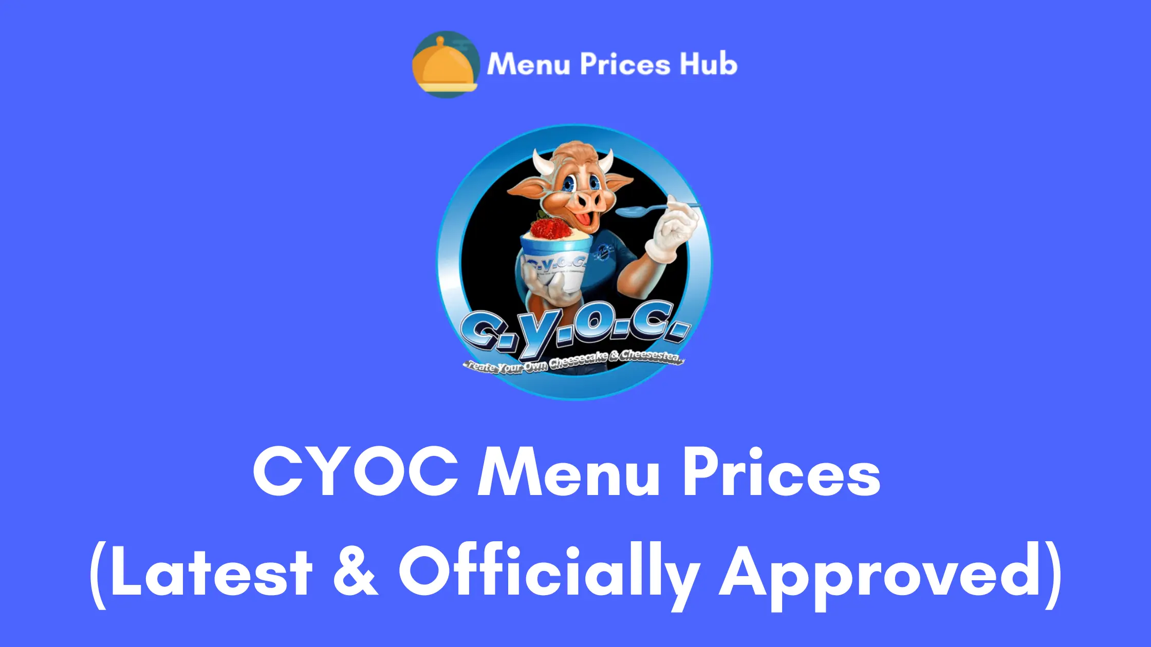 cyoc menu prices