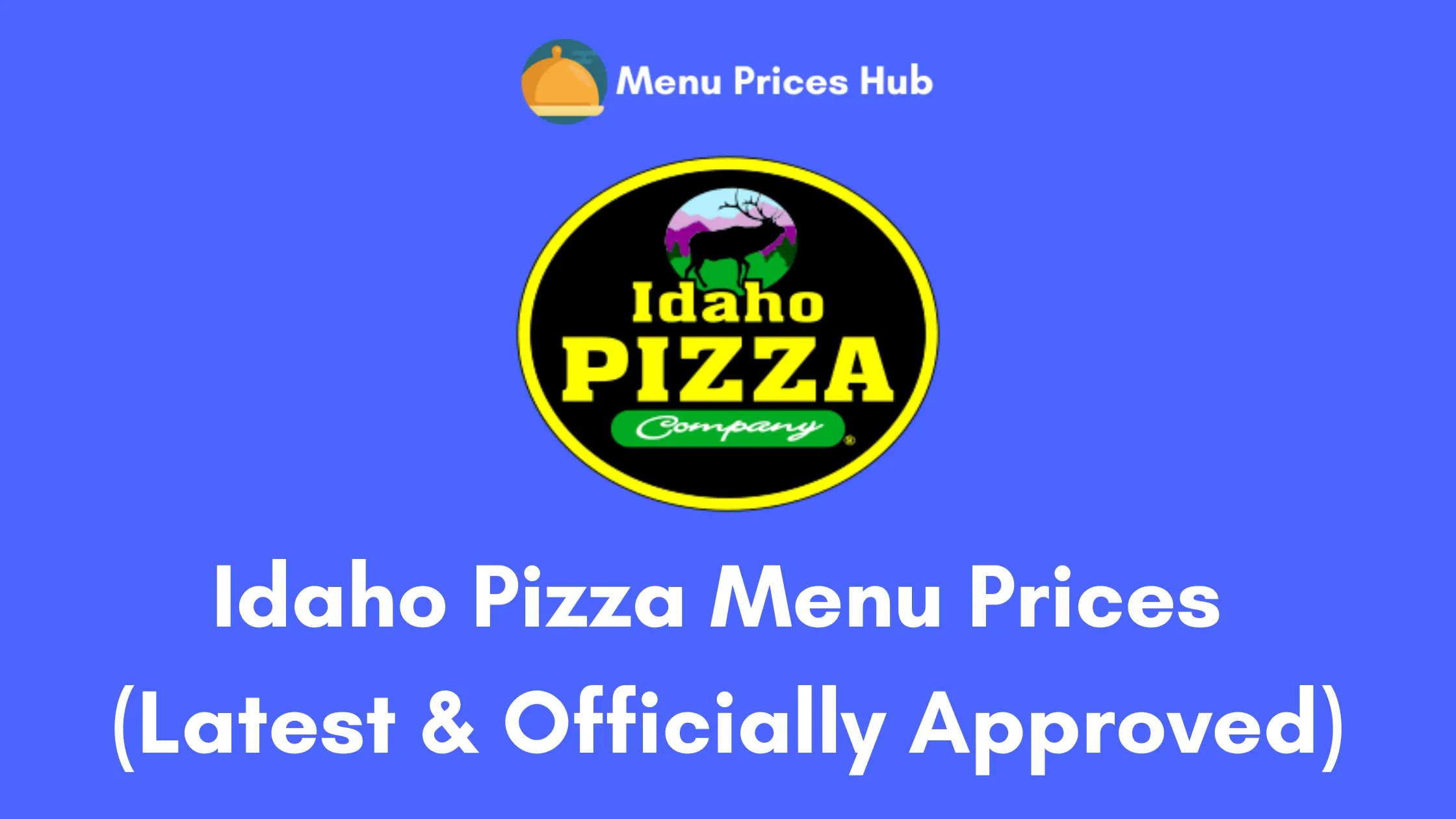 idaho pizza menu prices