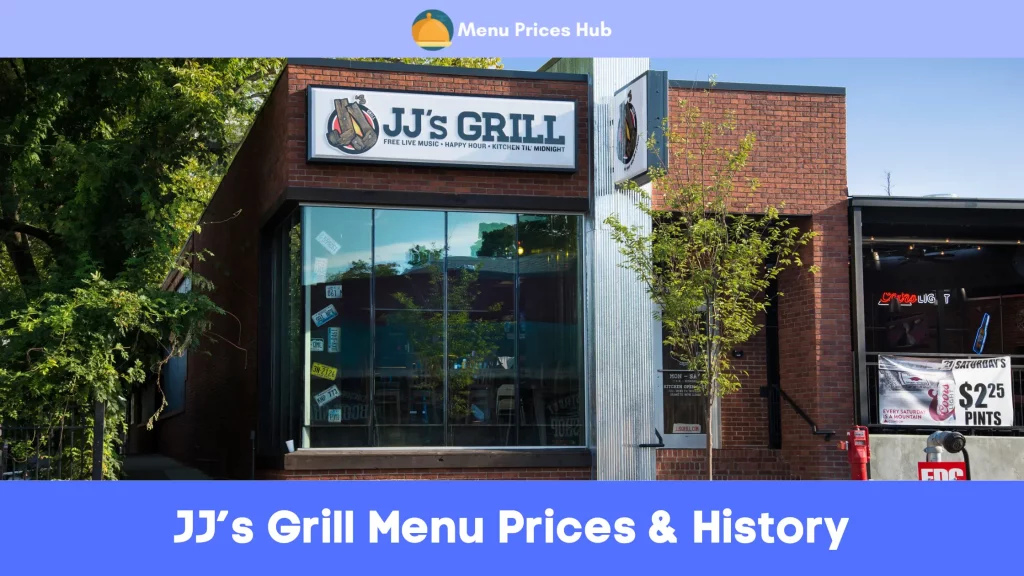 jj’s grill menu prices history