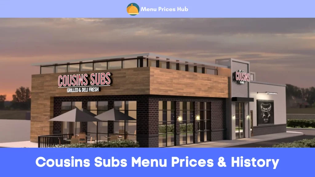 cousins subs menu prices history