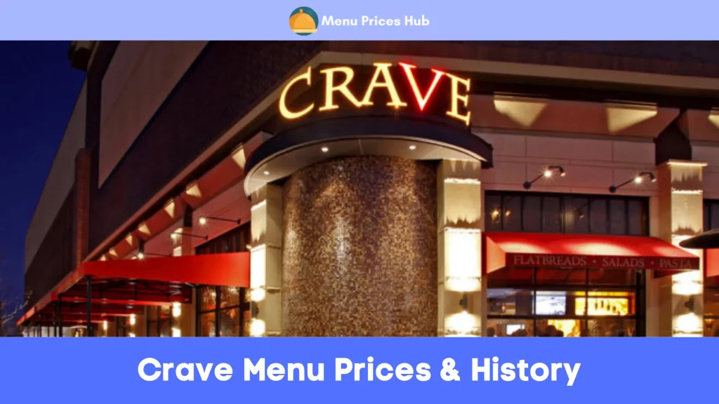 crave menu prices