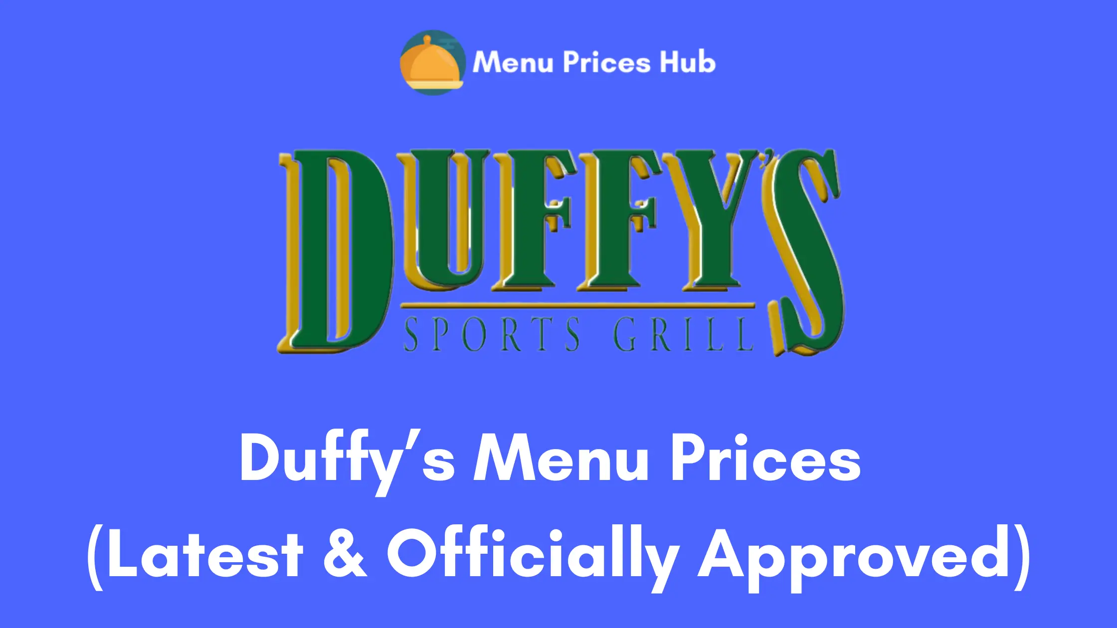duffy’s menu prices