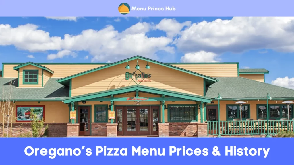 oreganos pizza menu prices history