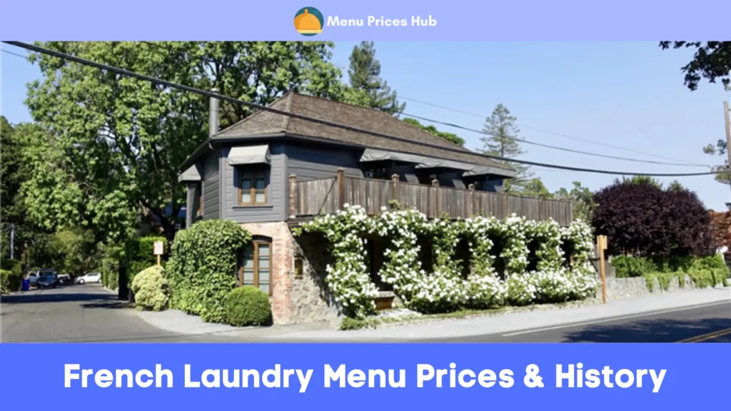 french laundry menu prices history