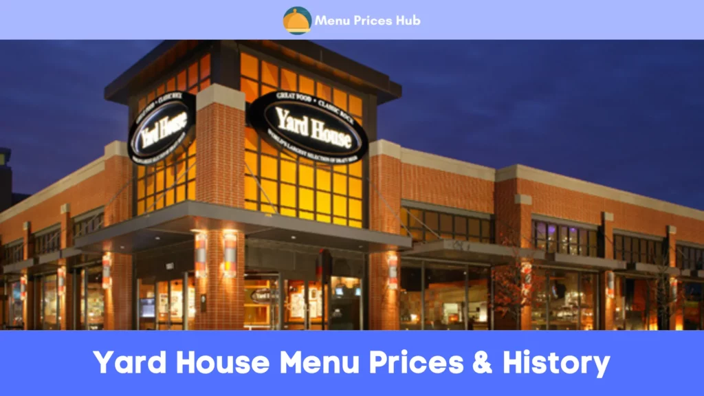 yard house menu prices history