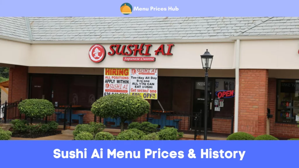 sushi ai menu prices history