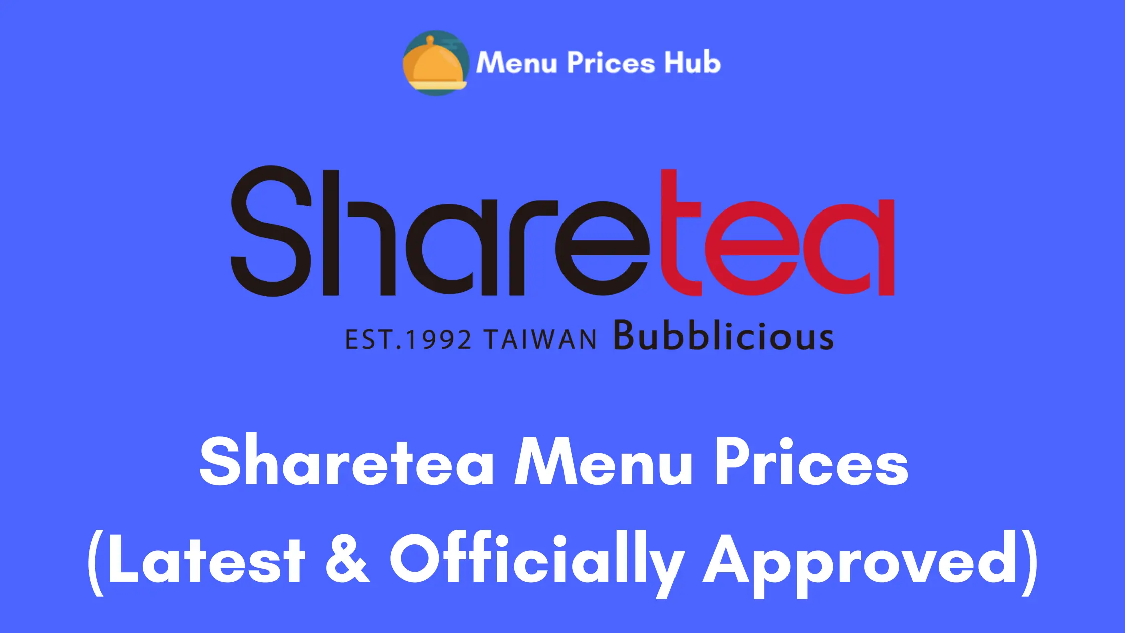 sharetea menu prices history