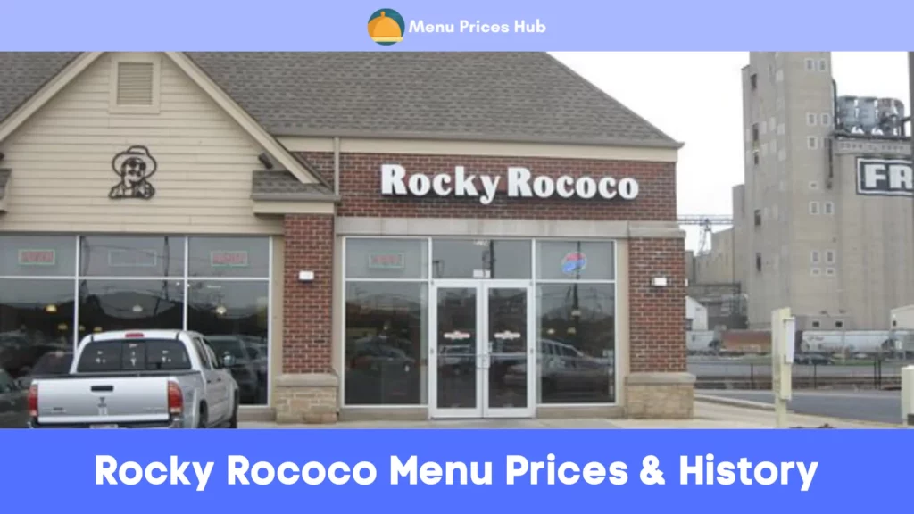 rocky rococo menu prices history
