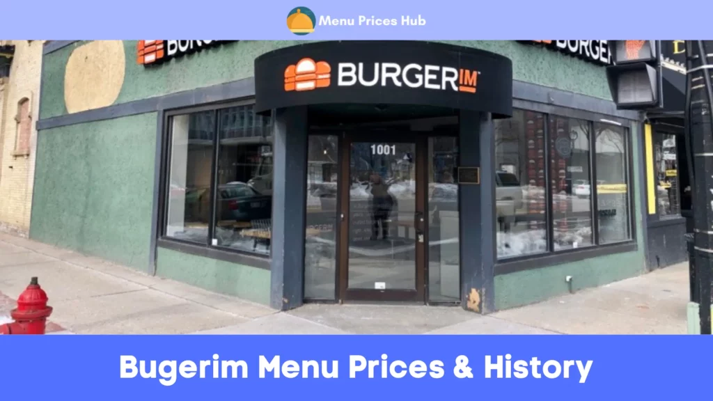 bugerim menu prices history