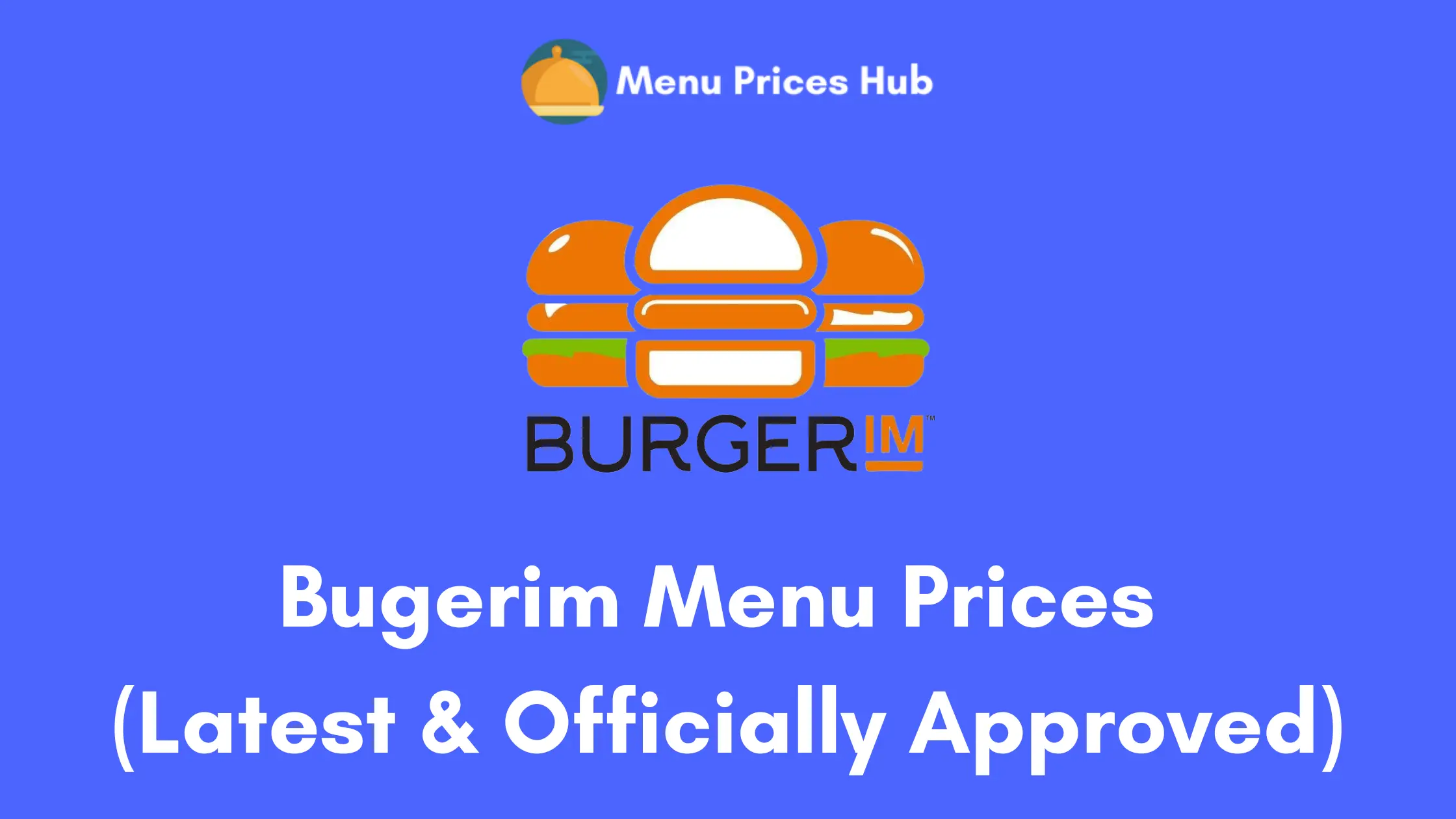 bugerim menu prices