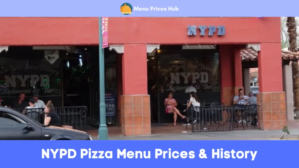 nypd pizza menu prices history