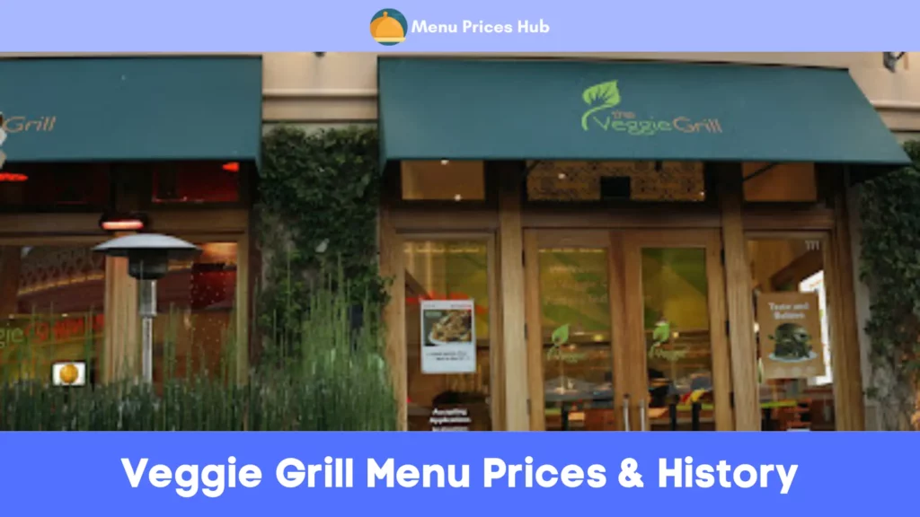 veggie grillmenu prices history