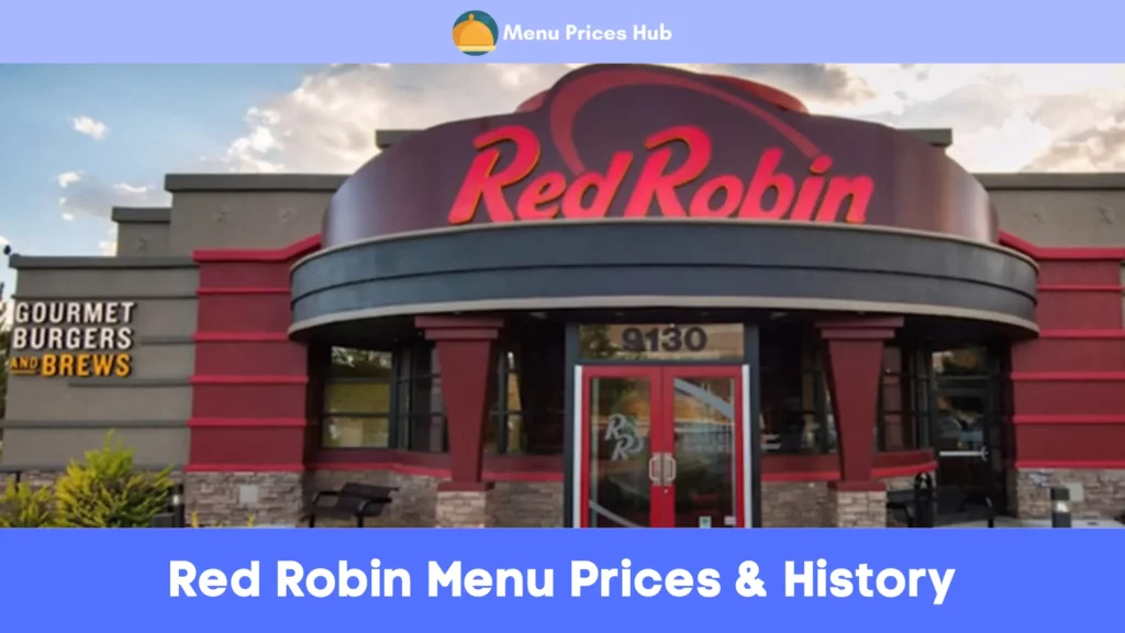 red robin menu prices history