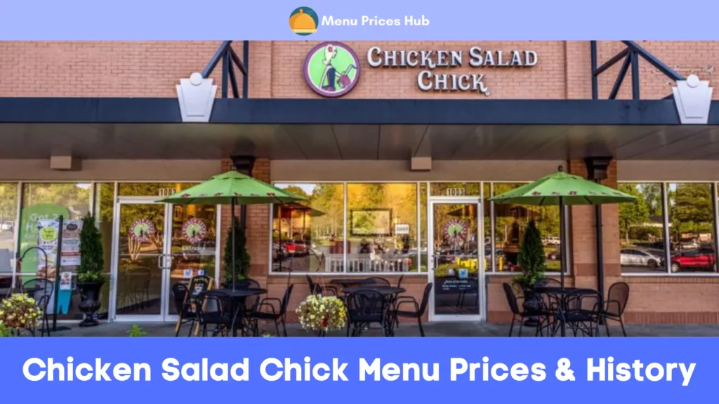 chicken salad chick menu prices history