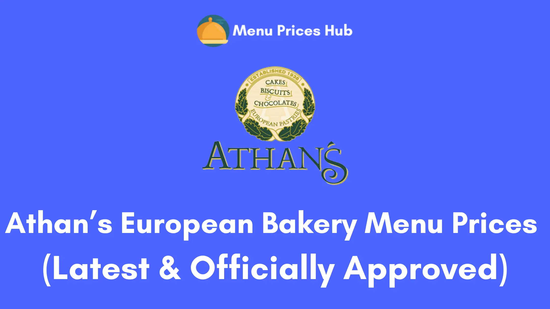 athans european bakery menu prices