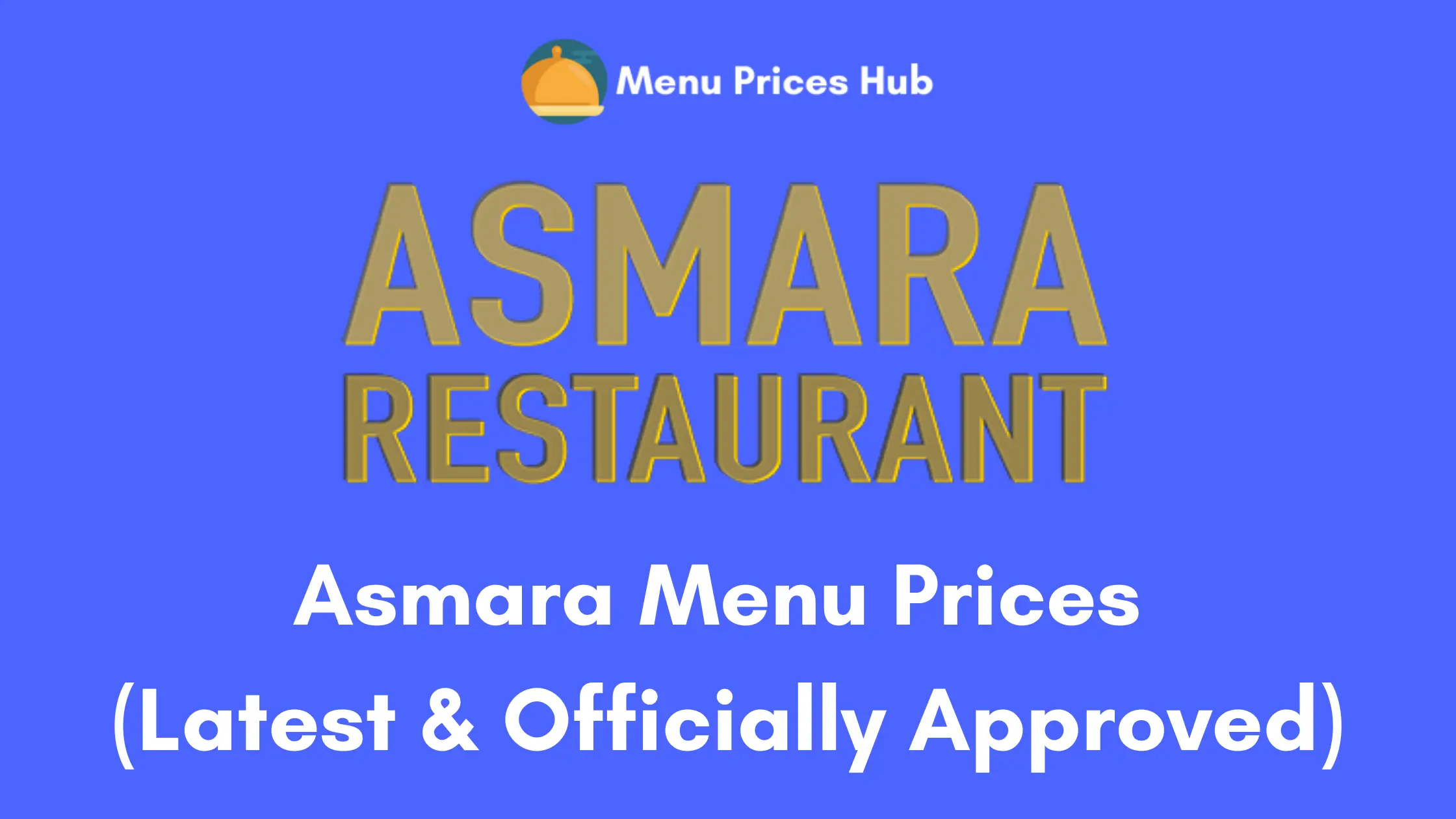 asmara menu prices